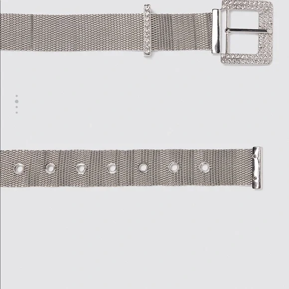 Zara metal jeweled belt bloggers favorite - www.pearsons 